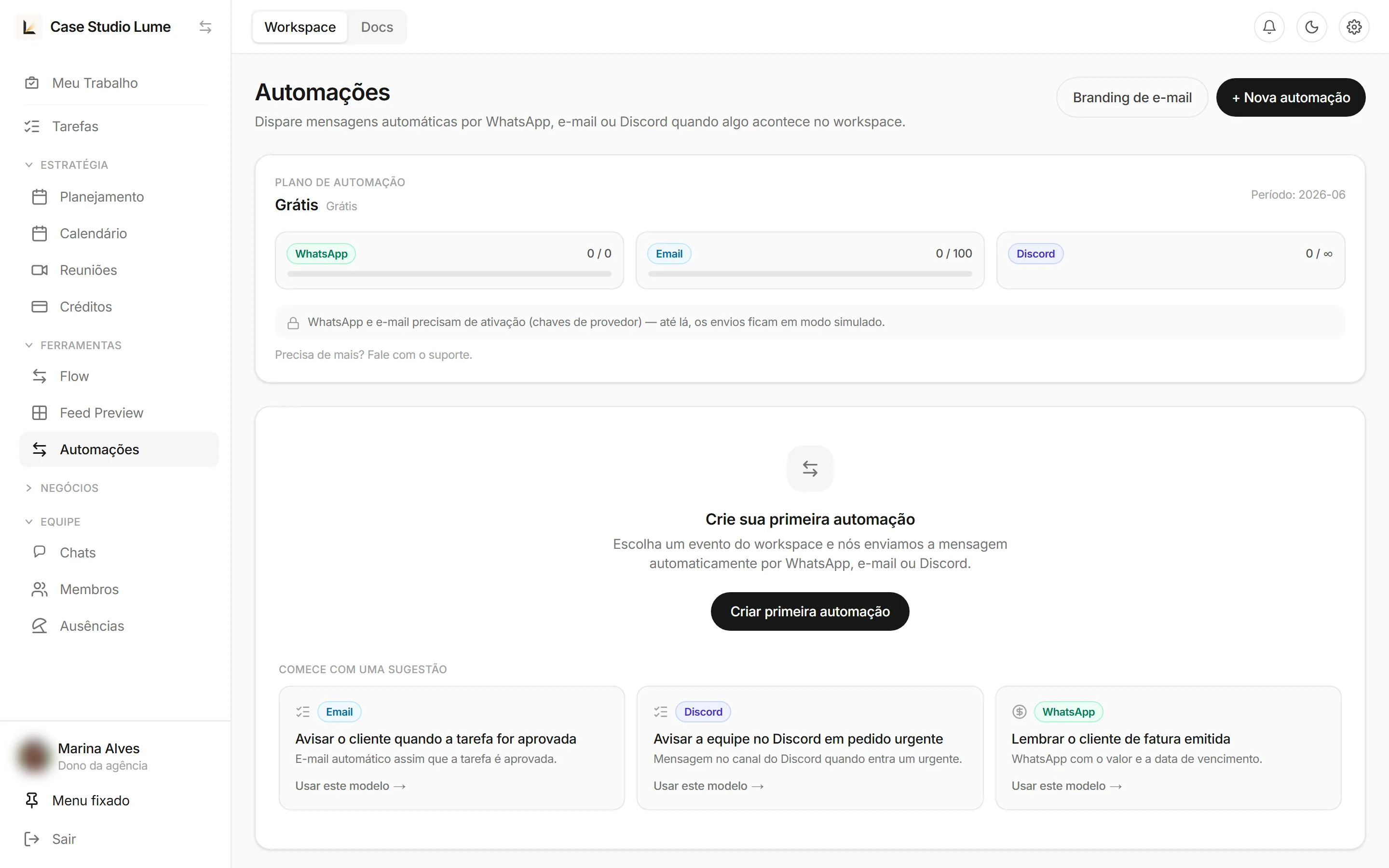 Automações